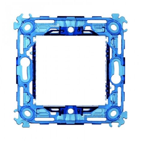 Supporto per placca a 2 moduli, serie Venus, compatibile con serie Vimar Arkè - Ettroit VA0202