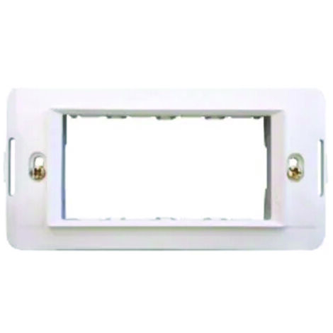 Supporto per placche 4 posti aqua - 4 posti - (7724.b)