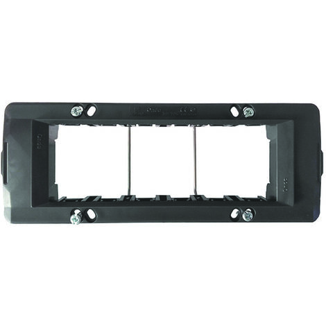 Supporto per placche 6 posti onda - 6 posti -  (7726)