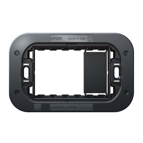 Supporto per placche Axolute Air, 3 moduli e 2 moduli, fissaggio con viti