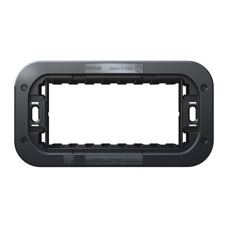 Supporto per placche Axolute Air, 4 moduli, Fissaggio con viti