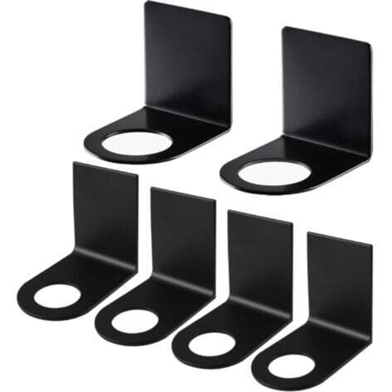 Image of Odipie - Supporto per pompa manuale a parete da 6 pezzi, supporto per dispenser di sapone da 27/33 mm, gancio per dispenser di sapone, supporto per