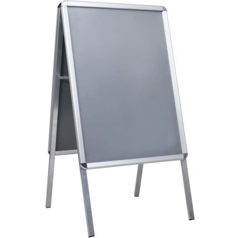 A1 in lega di alluminio Snap Frame A-Board Pflaster display doppio lato poster supporto Supporto per poster a1 pieghevole