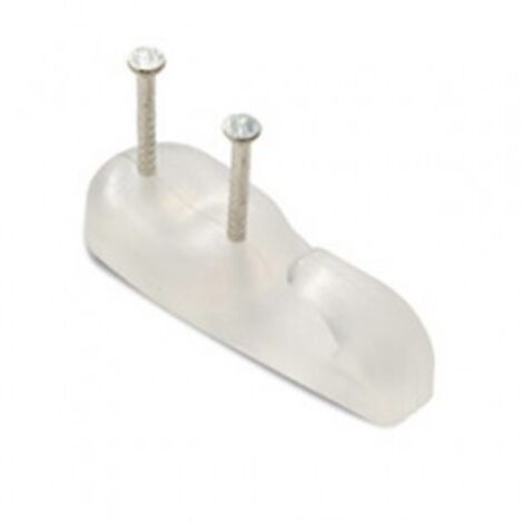 Supporto per Quadri Trasparente con 2 Chiodi - 11 mm x 30 mm