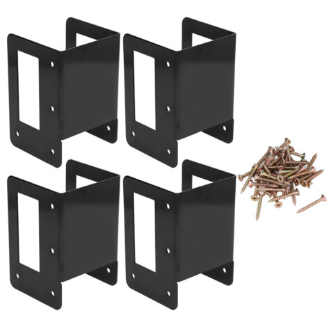 Supporto per rack rotondo da 4 pezzi.