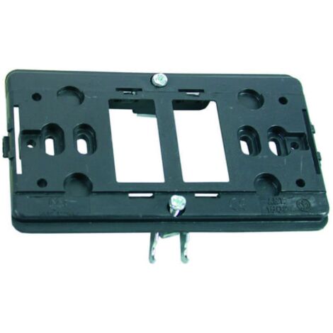 Supporto per scatola tonda e placca mm.115 2 posti venus - 1802.cg - 10 pz
