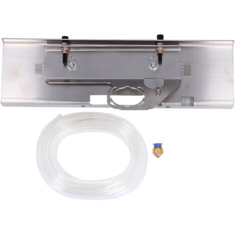 Supporto per smerigliatrice angolare per smussatura a 43° - con valvola a sgancio rapido, portatile in acciaio inox