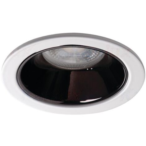 Supporto per Spot bianco/nero 10W MR16/PAR16 Ø89mm GU10 /Gx5.3 IP20