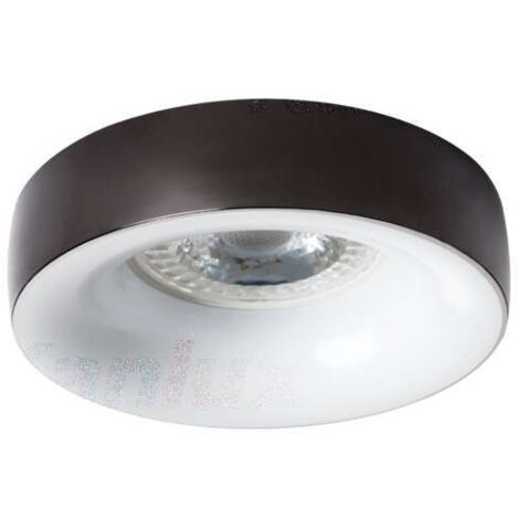 Supporto per Spot Recesse AC220-240V/DC12V GU5.3/GU10 Antracite - foratura 70mm