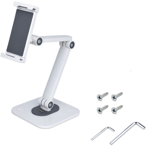 Supporto per Tablet Startech ADJ-TABLET-STAND-W Bianco