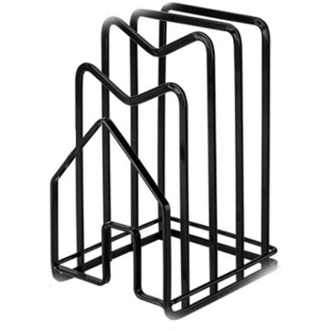 Supporto per tagliere KZQ, organizer per taglieri, per piatti, pentole e coperchi, per mobile da cucina
