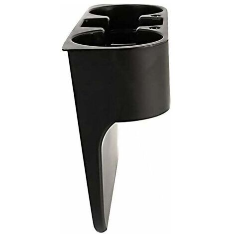 Supporto per tazza per auto, portaoggetti laterale per sedile, supporto per tazza per veicolo, universale, multifunzionale, nero - Fei Yu