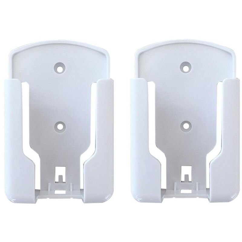 Supporto per telecomando da parete, set di 2 supporti per telecomando per condizionatori d'aria, scatola universale per riporre il telecomando della