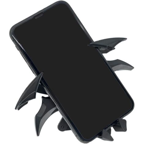 Supporto per telefono da auto in plastica KZQ, supporto per bocchetta dell'aria a forma di pipistrello, supporto per telefono cellulare unico per accessori da auto per uomo, regalo Gravity, lucchetto