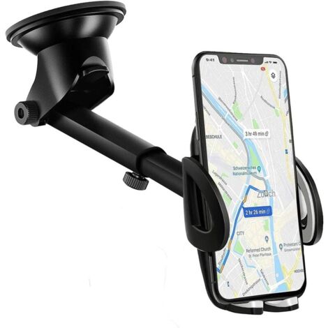Supporto Per Telefono Da Auto Per Cruscotto [2 In 1] Supporto Universale Per Cellulare Da Auto Con Rotazione A 360&deg; E Ventosa Per Parabrezza
