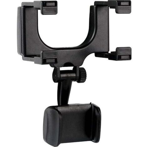 Supporto per telefono da auto, supporto universale per specchietto retrovisore per auto per iPhone GPS Smartphone,