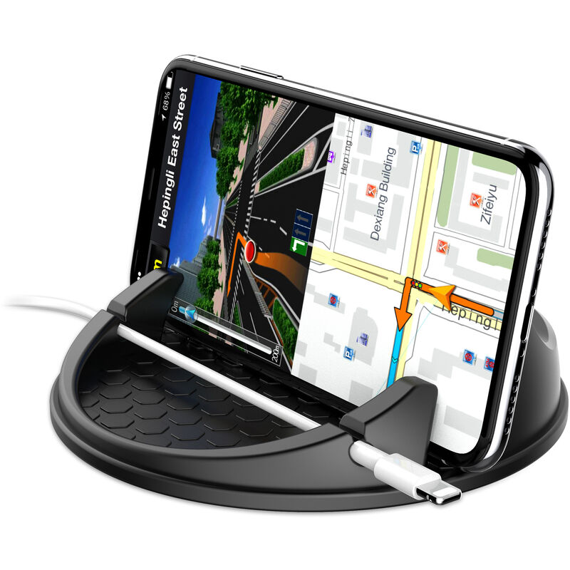 Supporto per telefono da auto, tappetino in