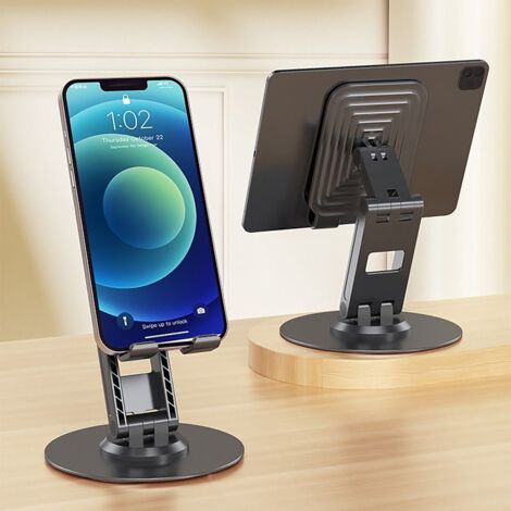 Supporto per telefono da scrivania girevole a 360°