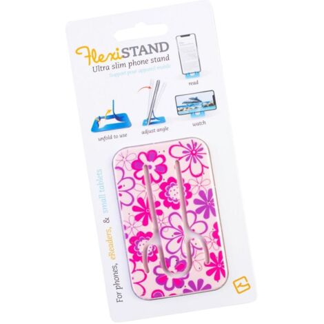 Supporto per telefono FlexiStand - Fiore rosa