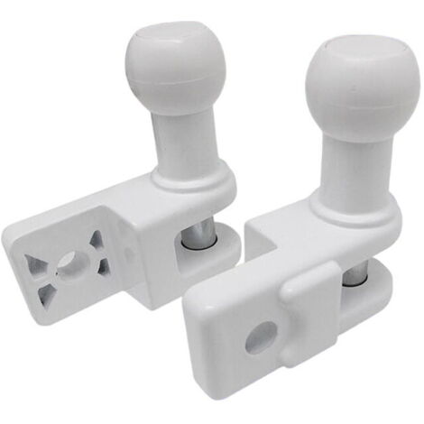 Supporto per tenda moderno in alluminio bianco