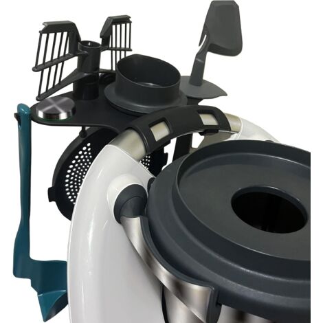 SUPPORTO PER THERMOMIX TM6 TM5 ORGANIZZATORE MULTIFUNZIONALE PER 6 ACCESSORI