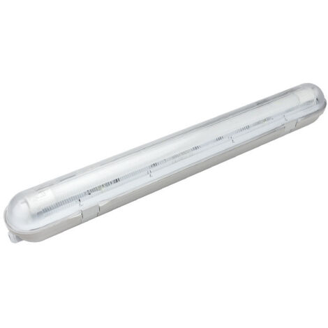 Supporto per tubi T8 60cm Tube - IP65 - Alluminio - Optonica