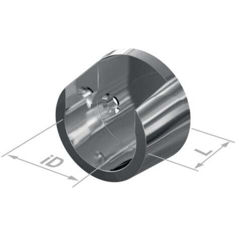 Supporto per tubo armadio 12162 Ku.verchr.Wm.D.25mm