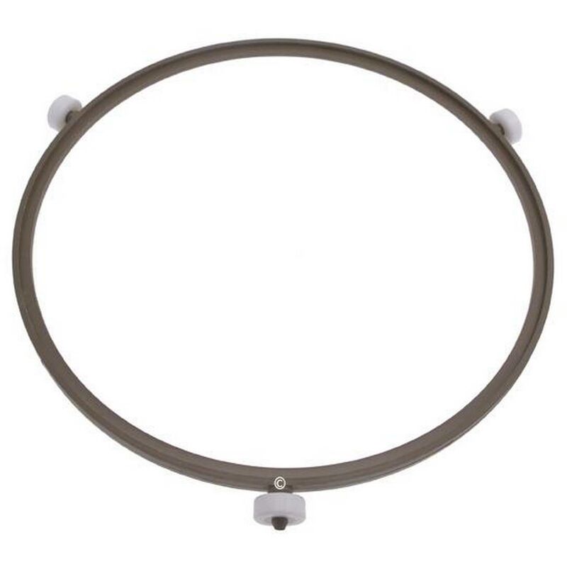 Supporto piatto rotante con ruote diametro 222