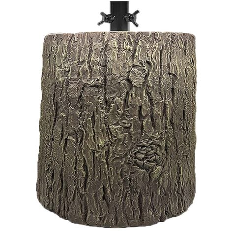 COSE DA CASA Supporto piede per Albero di Natale Tronco h 35 in vetroresina base piede supporto realistico elegante albero max altezza cm 210