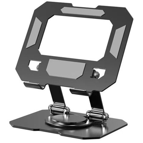 Supporto pieghevole per tablet, supporto per iPad, supporto da scrivania per tablet, accessori per tablet touch, supporto per tablet girevole a 360°