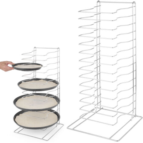 Supporto porta teglie per pizza, 14 posti - Hendi 810361