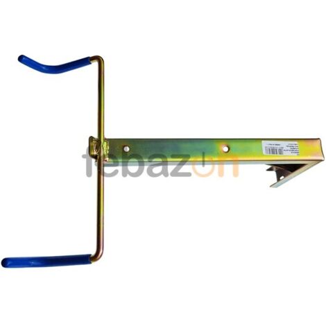 FEBAZON Supporto portabici mensola a parete plastificata in acciaio tropicalizzato