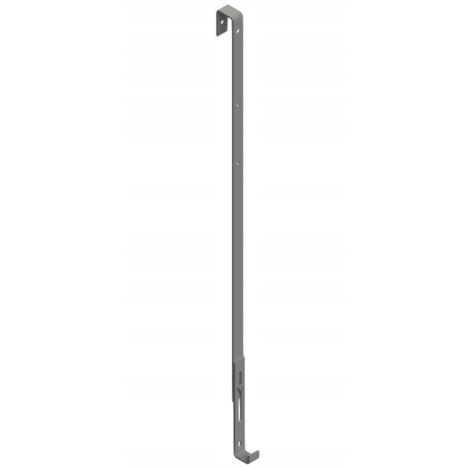 Supporto PV per pannelli regolabile dritto + fori 40mm