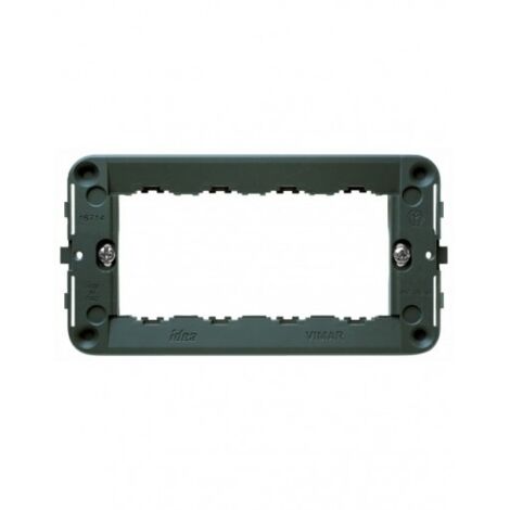 Supporto quattro posti Vimar 16714 Idea