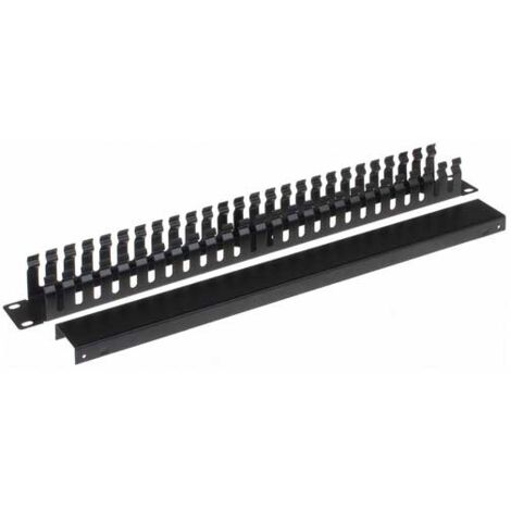 SUPPORTO RACCOGLI CAVI PER ARMADI RACK 19" 1U