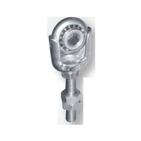 SUPPORTO REGOLABILE C/VITE 10 MA mm.65