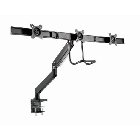 Supporto regolabile da tavolo Gembird per 3 monitor MA-DA3-03 e supporto TV Gembird TV9032300