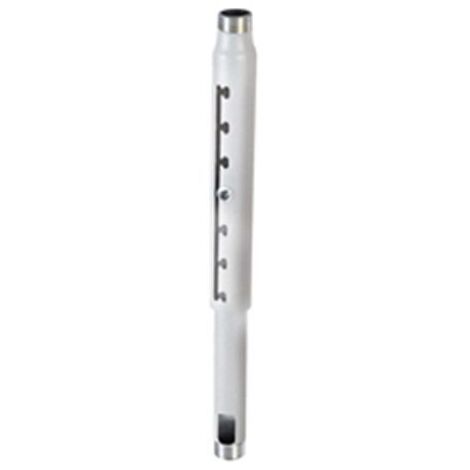 Supporto regolabile per videoproiettore ITB, altezza regolabile da 600 a 900 mm, colore bianco, compatibile con accessori di montaggio ITB CHCMS0203W
