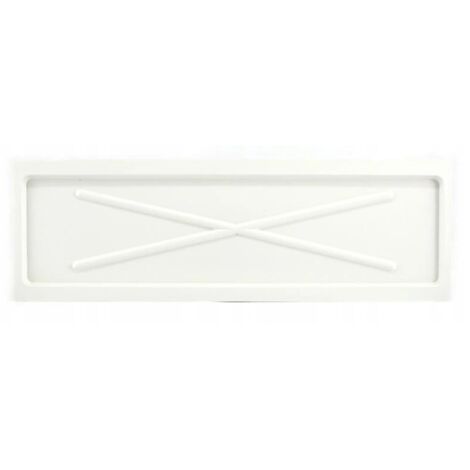 Supporto scolapiatti 75x25 cm bianco