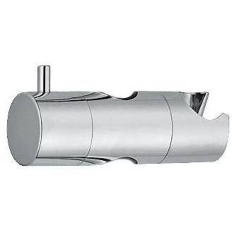 SUPPORTO SCORREVOLE IN ABS CROMATO PER ASTA D. 20 Cromo DH