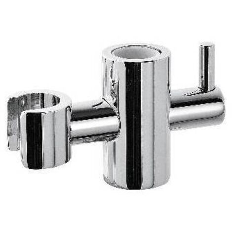 SUPPORTO SCORREVOLE IN ABS CROMATO PER ASTA D. 20 MM SCORREVOLE SC 208 OTTONE D. 20