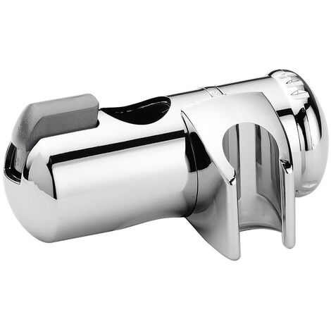 Supporto scorrevole in abs cromato per asta d. 25 mm cromo