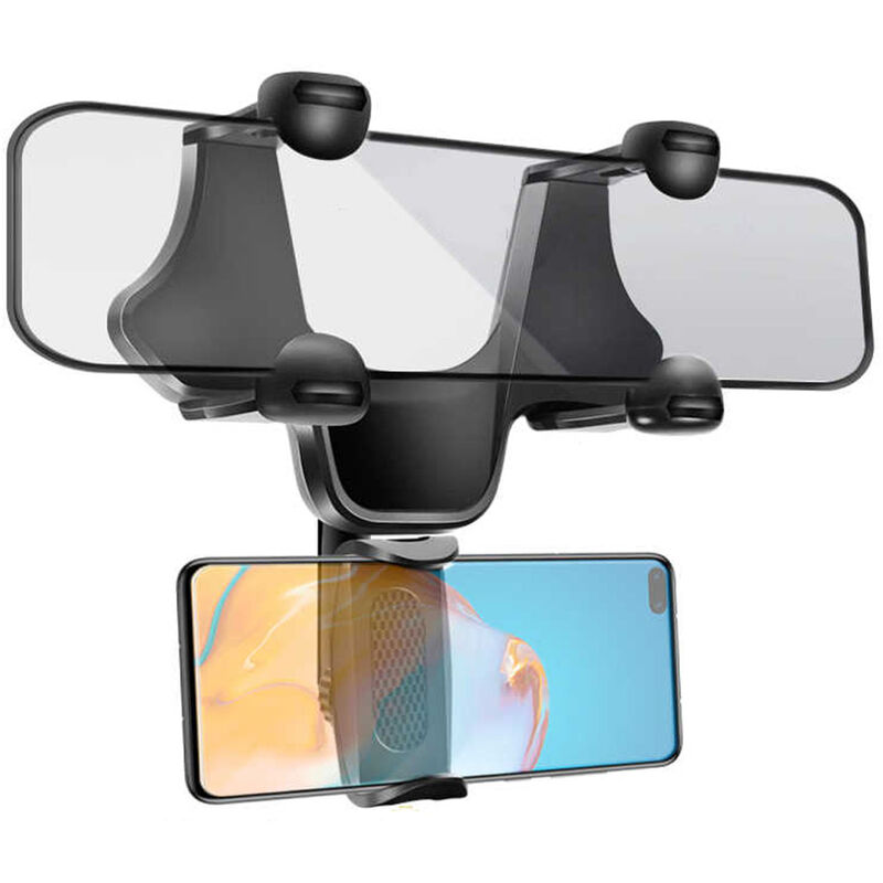 Image of RG - supporto auto specchietto retrovisore cellulari navigatore smartphone LD-03465