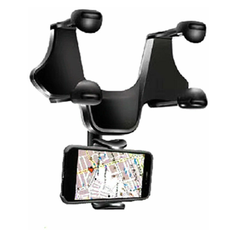 Image of Supporto auto specchietto retrovisore cellulari navigatore smartphone LD-03465