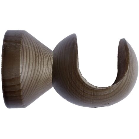 Supporto soffitto corto iw Cintacor loft colore noce 1 pz