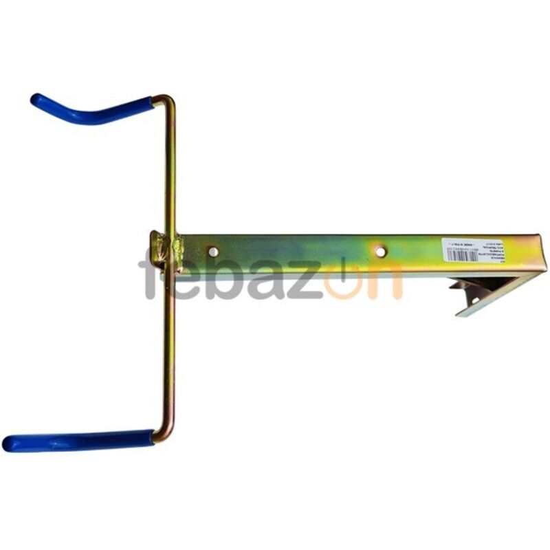 Supporto portabici mensola a parete plastificata in acciaio tropicalizzato