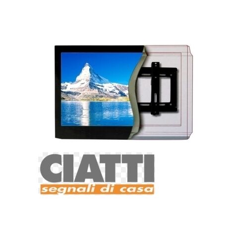 Supporto/Staffa/Braccio da parete per Tv LCD/Plasma 20 - 32'' Silver Ciatti - LC FS32