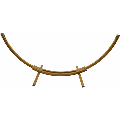 Supporto Struttura Portante per Amaca 318x122x118 cm in Legno Max 150Kg Giglio