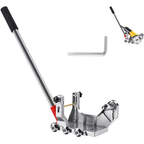 Supporto trasparente per smerigliatrice angolare, kit di attrezzi modernizzato, supporto per la pulizia delle piastrelle, utensili eleganti