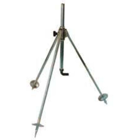 Supporto Treppiede Regolabile Portairrigatore - M 3/4" regol. cm.75-120 h. - att. tubi mm.18/25